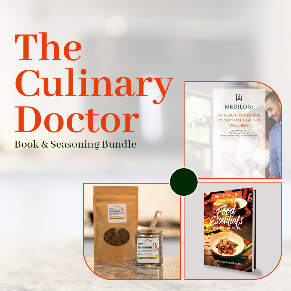 The Culinary Doctor Book & Seasoning Bundle